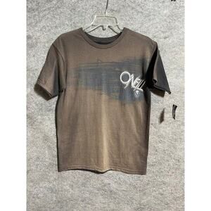 O'Neill Crusher Shirt Mens S Cotton Preshrunk Short Sleeve Crew Neck Black